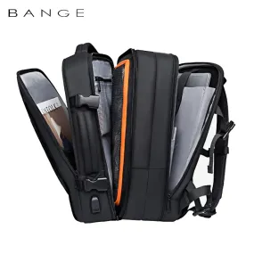 17.3 Laptop Waterproof Men's Expandable Travel Business Aesthetic Backpack