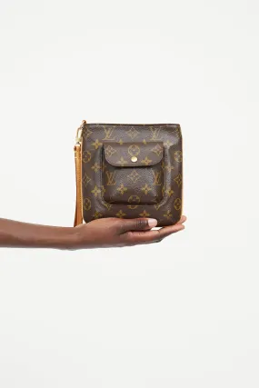 2001 Monogram Partition Wristlet