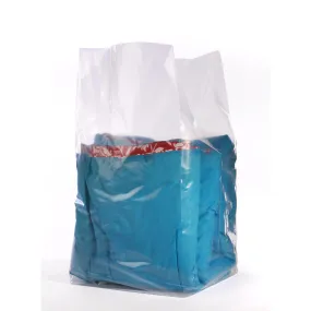 20" x 16" x 60" x 2 mil Clear Eco-Manufactured Plastic Side-Gusseted Bags (Case of 100)