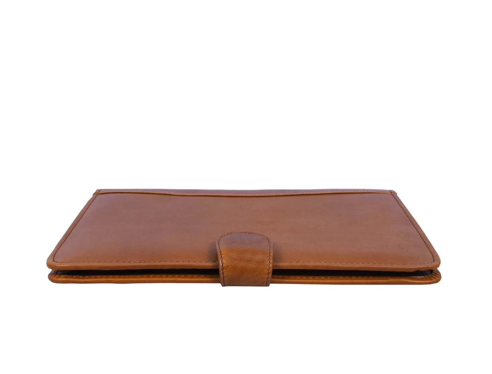 Aaron Leather Goods leather Briefcase & Organizer Combo