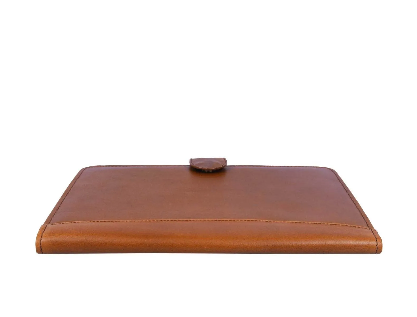 Aaron Leather Goods leather Briefcase & Organizer Combo