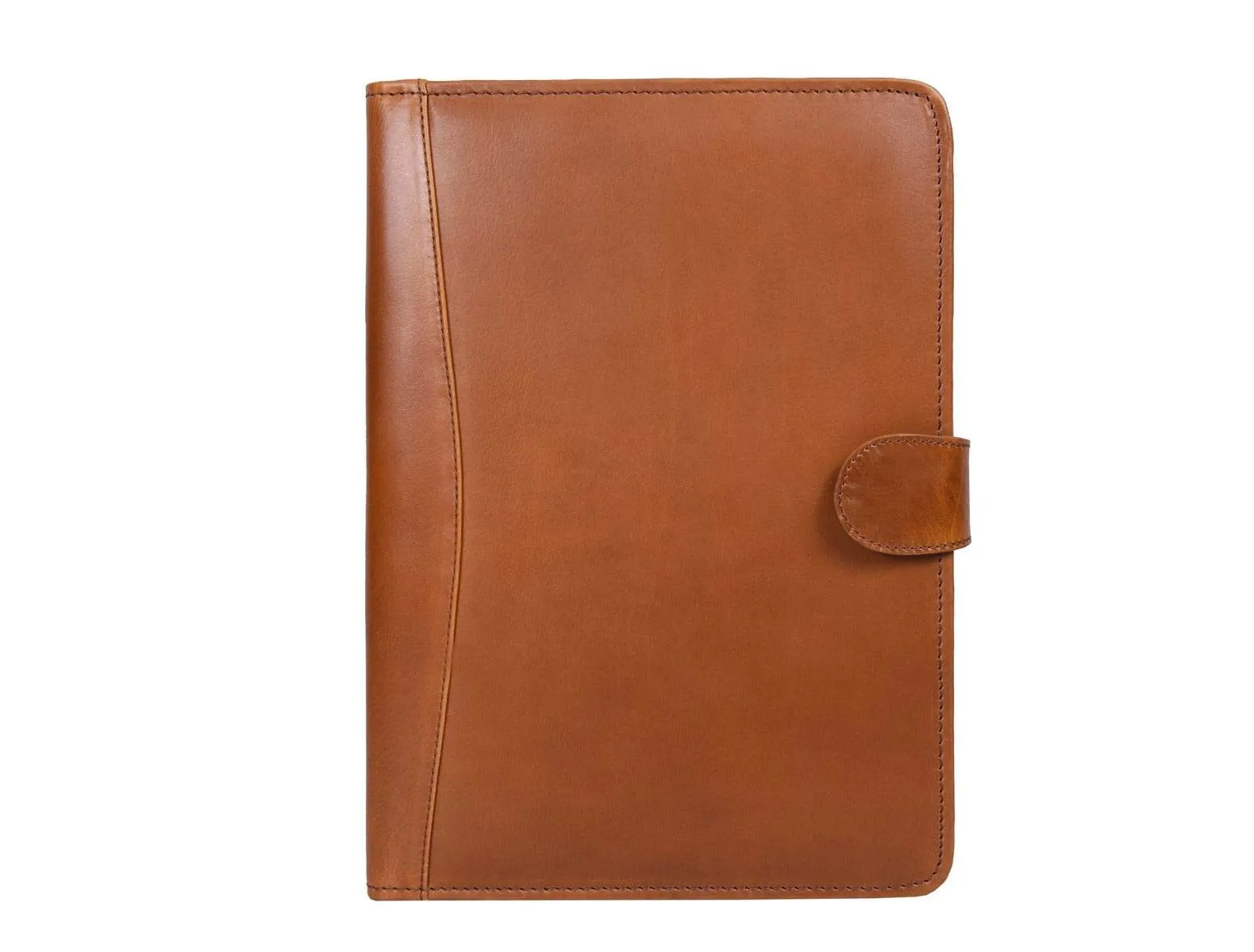 Aaron Leather Goods leather Briefcase & Organizer Combo
