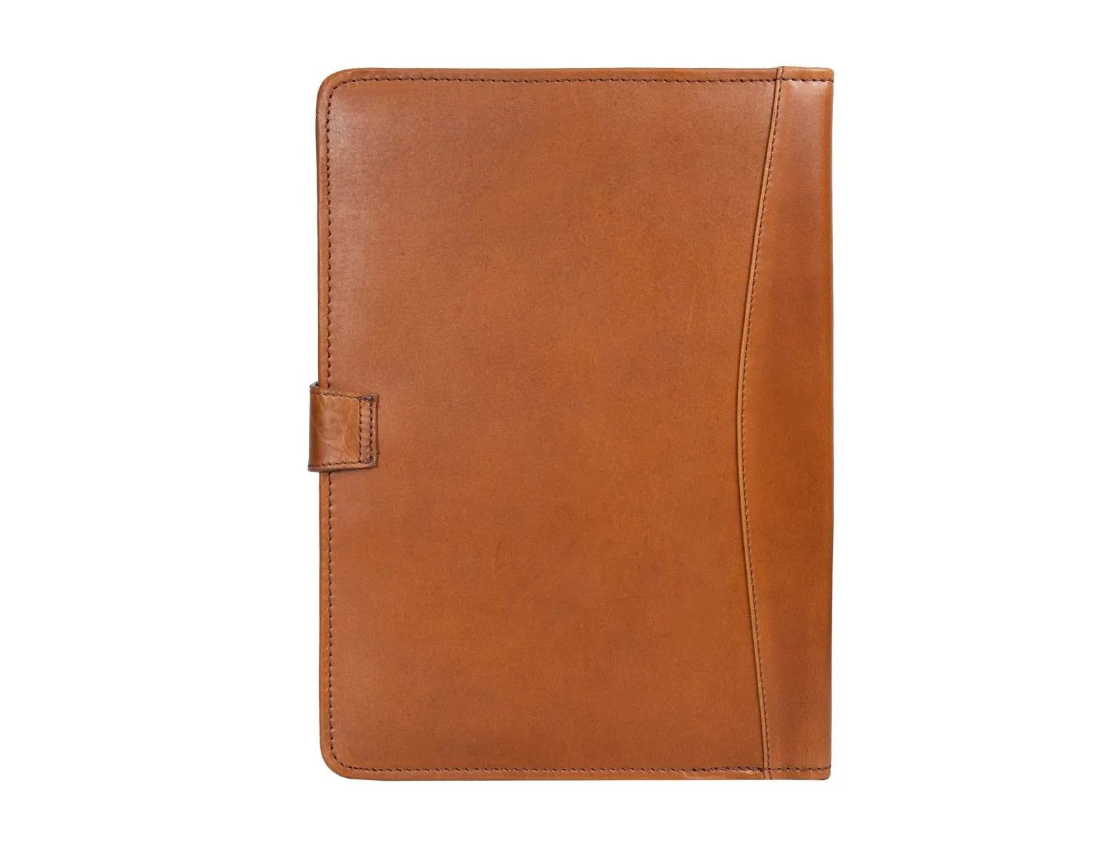 Aaron Leather Goods leather Briefcase & Organizer Combo