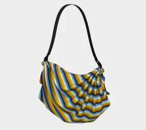 Aroace - V1 Striped Origami Tote