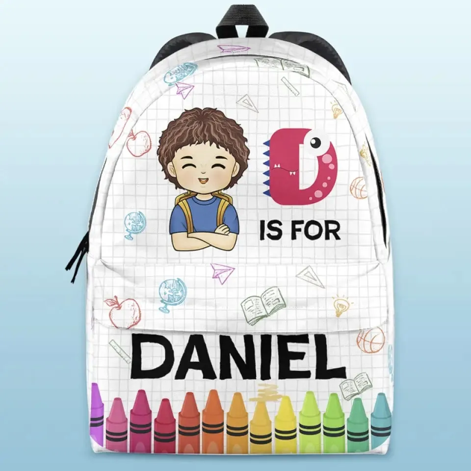 Be Who You Are Personalized School Bag
