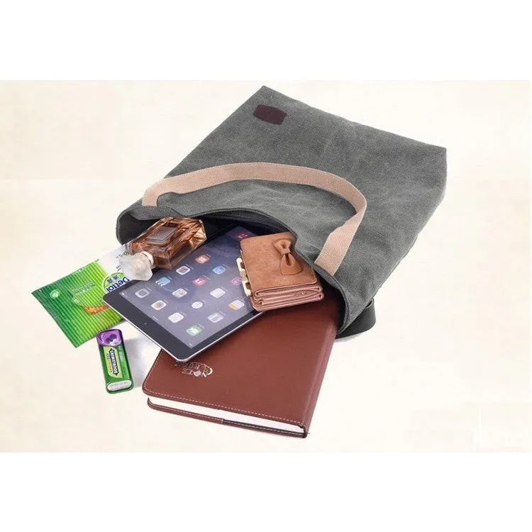 Bohemian Canvas Tote Bag
