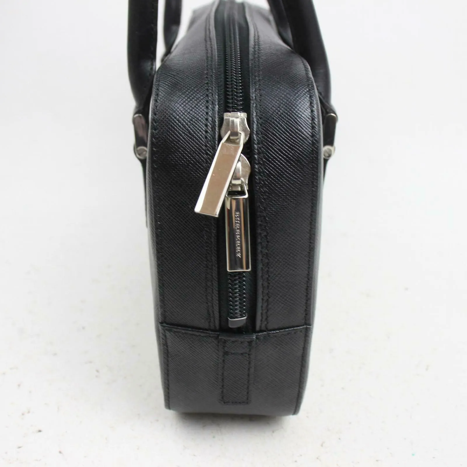 Brand Inspired Trendy Inspired Burberry Shoulder Bag Black Leather (shc7-10089)