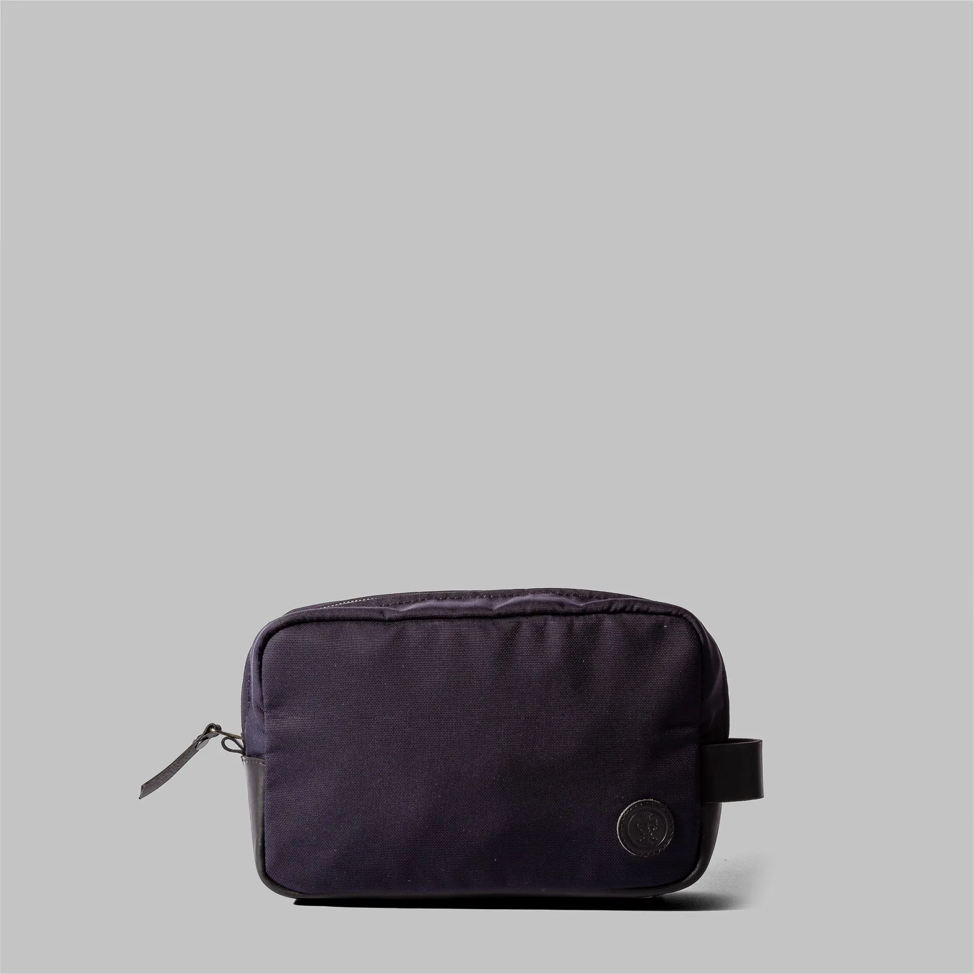 Brindley Navy Nylon Wash Bag