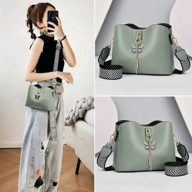 Butterfly Satchel Shoulder Bag