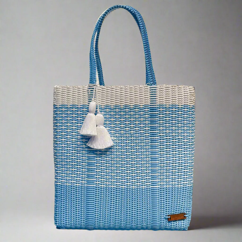 cesta tote ~ ex-large ~ basket weave