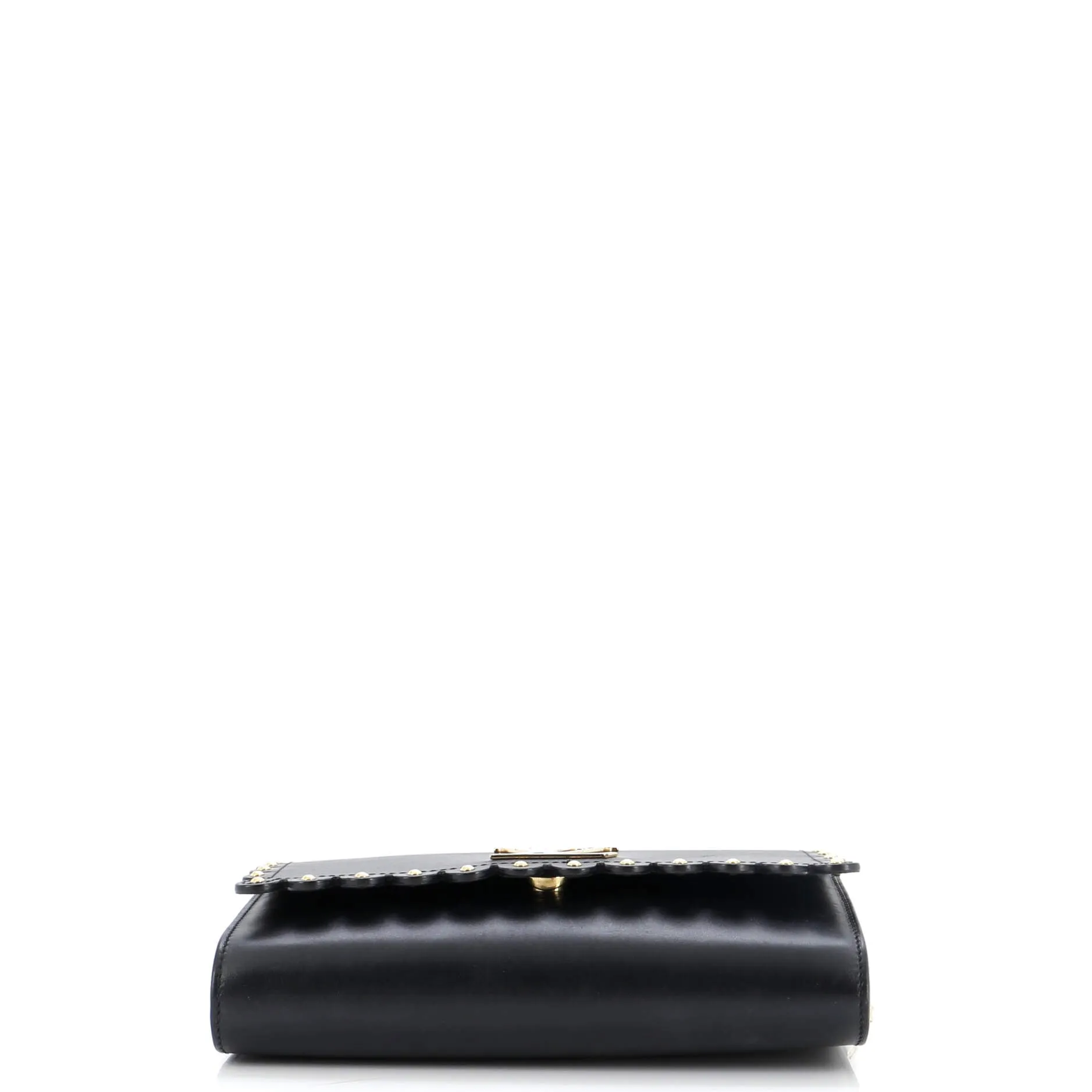 Chain Louise Clutch Studded Leather MM