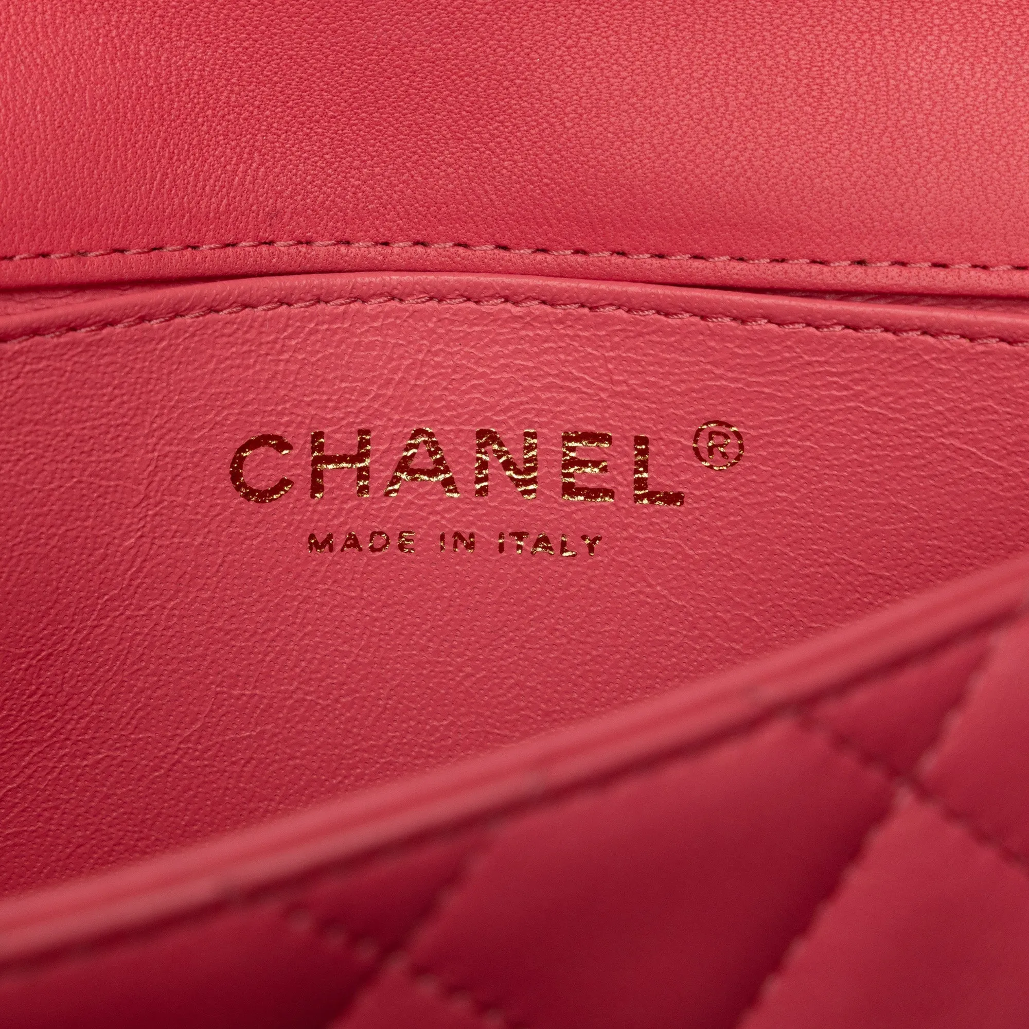 Chanel Extra Mini Lambskin V for Victory Flap Crossbody Bag
