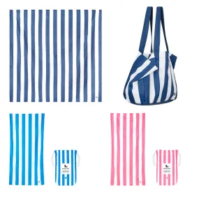 Dock & Bay 2 x Beach Towel   Bag   Picnic Blanket - Set A