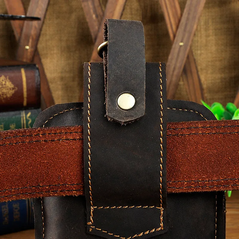 EliteCraft™-Leather Hip Purse