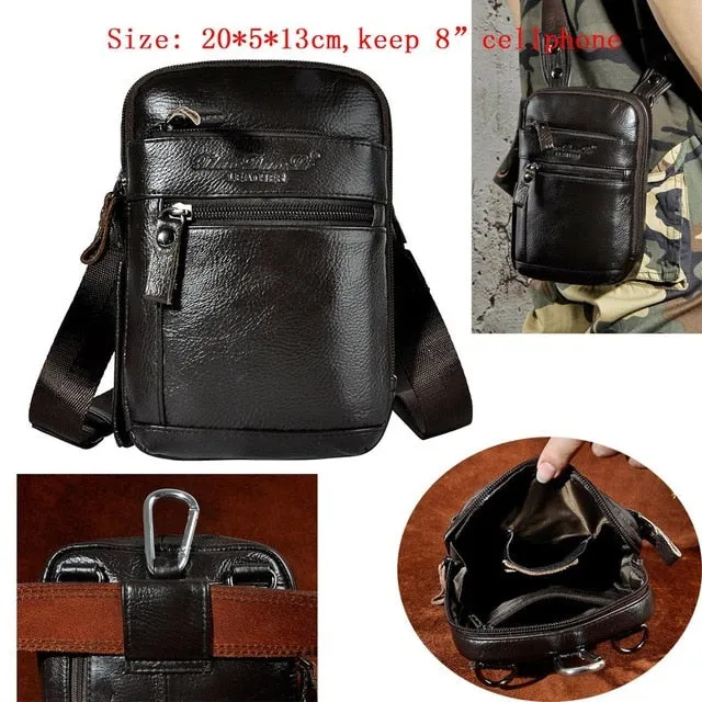EliteCraft™-Leather Hip Purse
