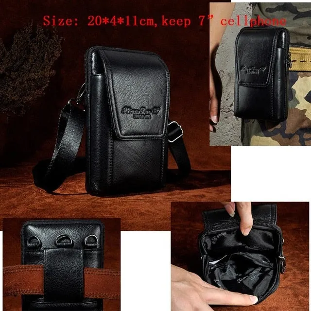 EliteCraft™-Leather Hip Purse