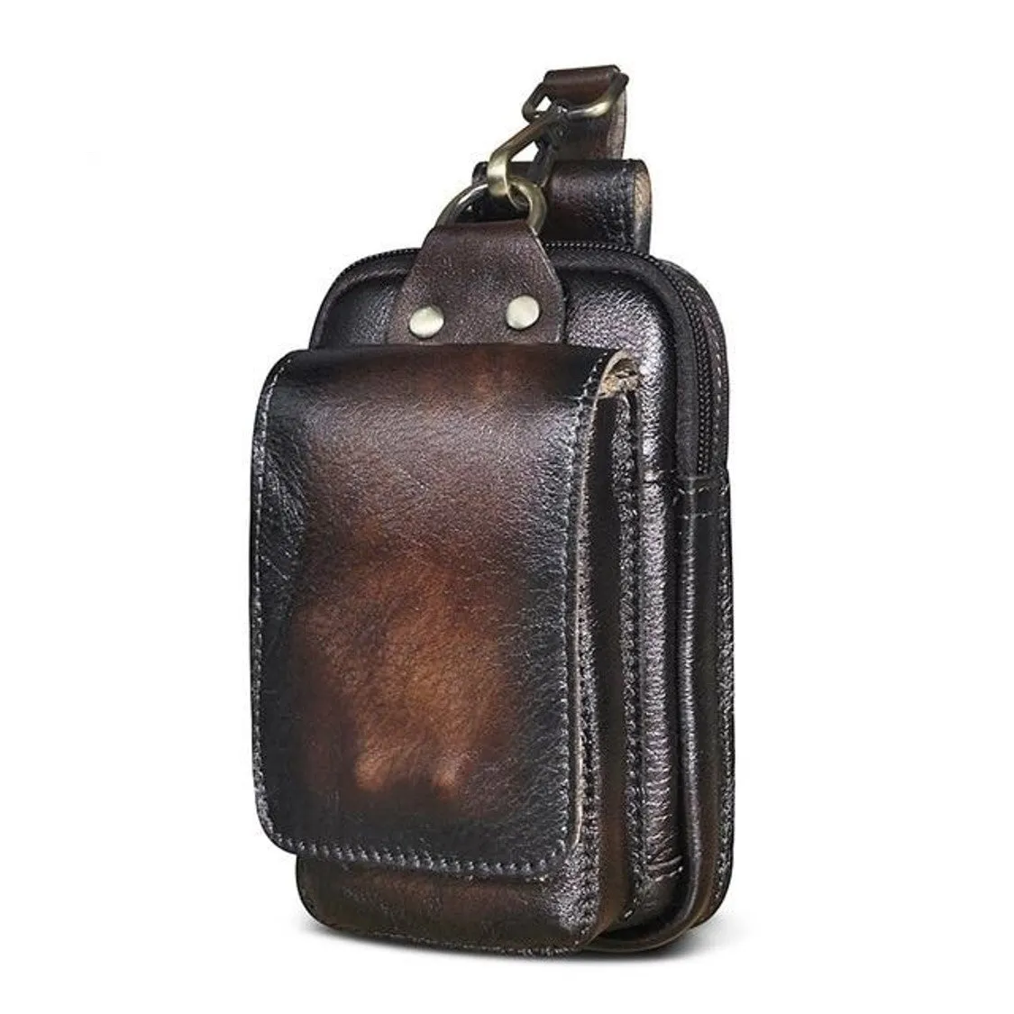 EliteCraft™-Leather Hip Purse