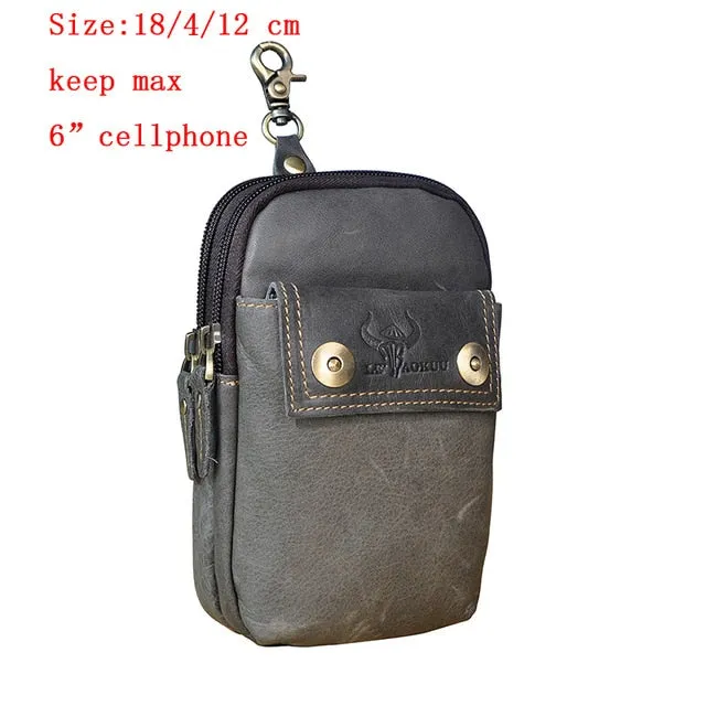 EliteCraft™-Leather Hip Purse