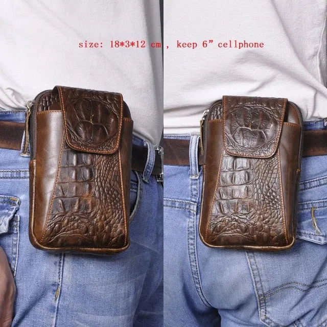 EliteCraft™-Leather Hip Purse