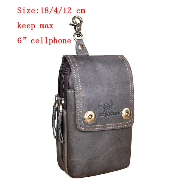 EliteCraft™-Leather Hip Purse