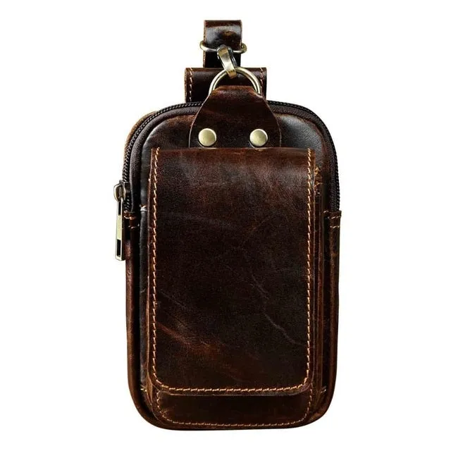 EliteCraft™-Leather Hip Purse