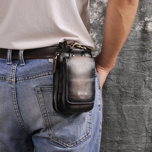 EliteCraft™-Leather Hip Purse