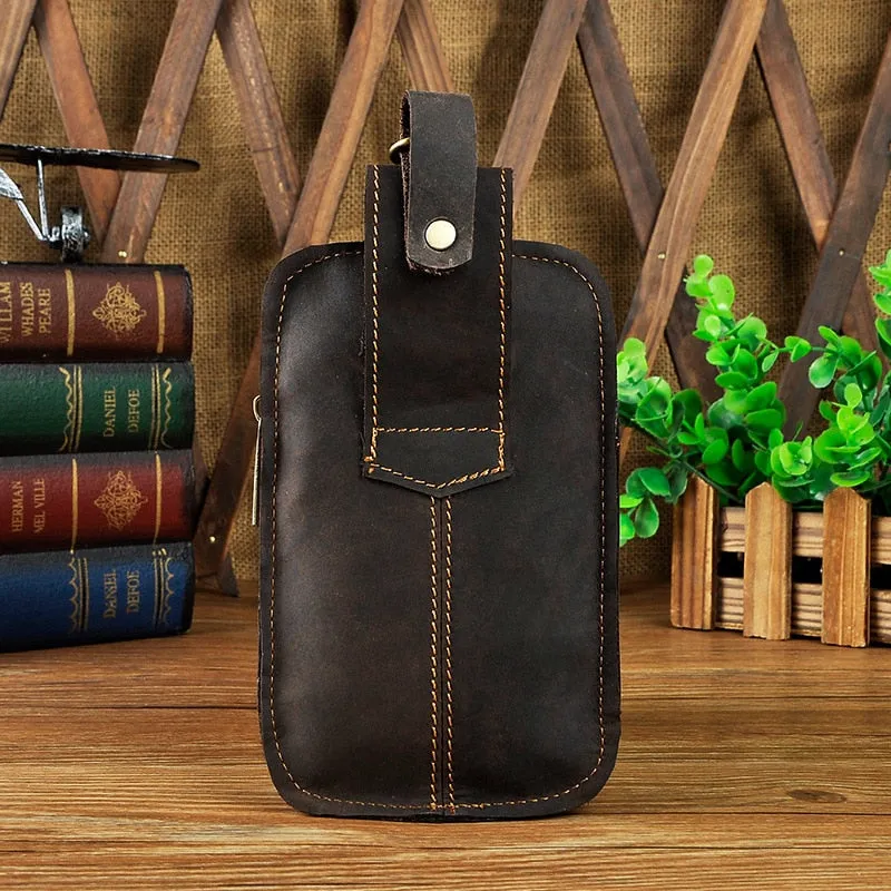 EliteCraft™-Leather Hip Purse