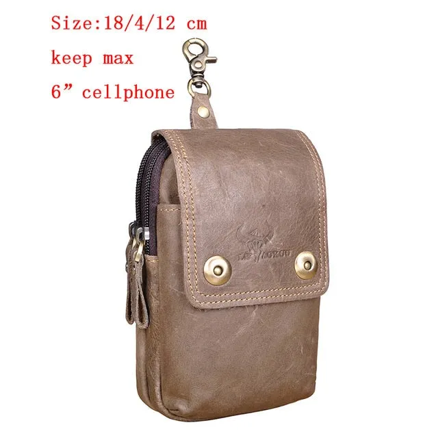 EliteCraft™-Leather Hip Purse