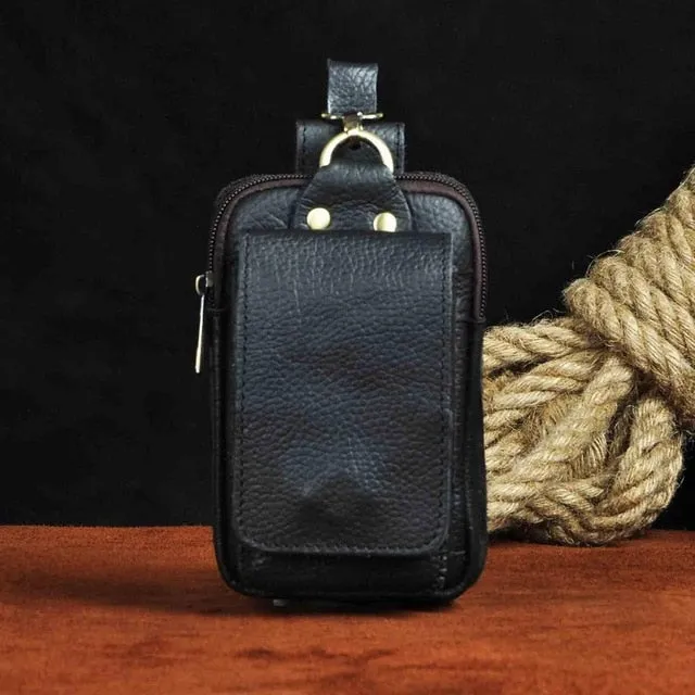 EliteCraft™-Leather Hip Purse