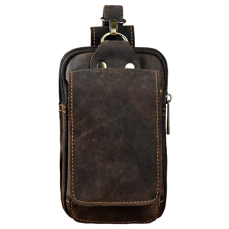 EliteCraft™-Leather Hip Purse