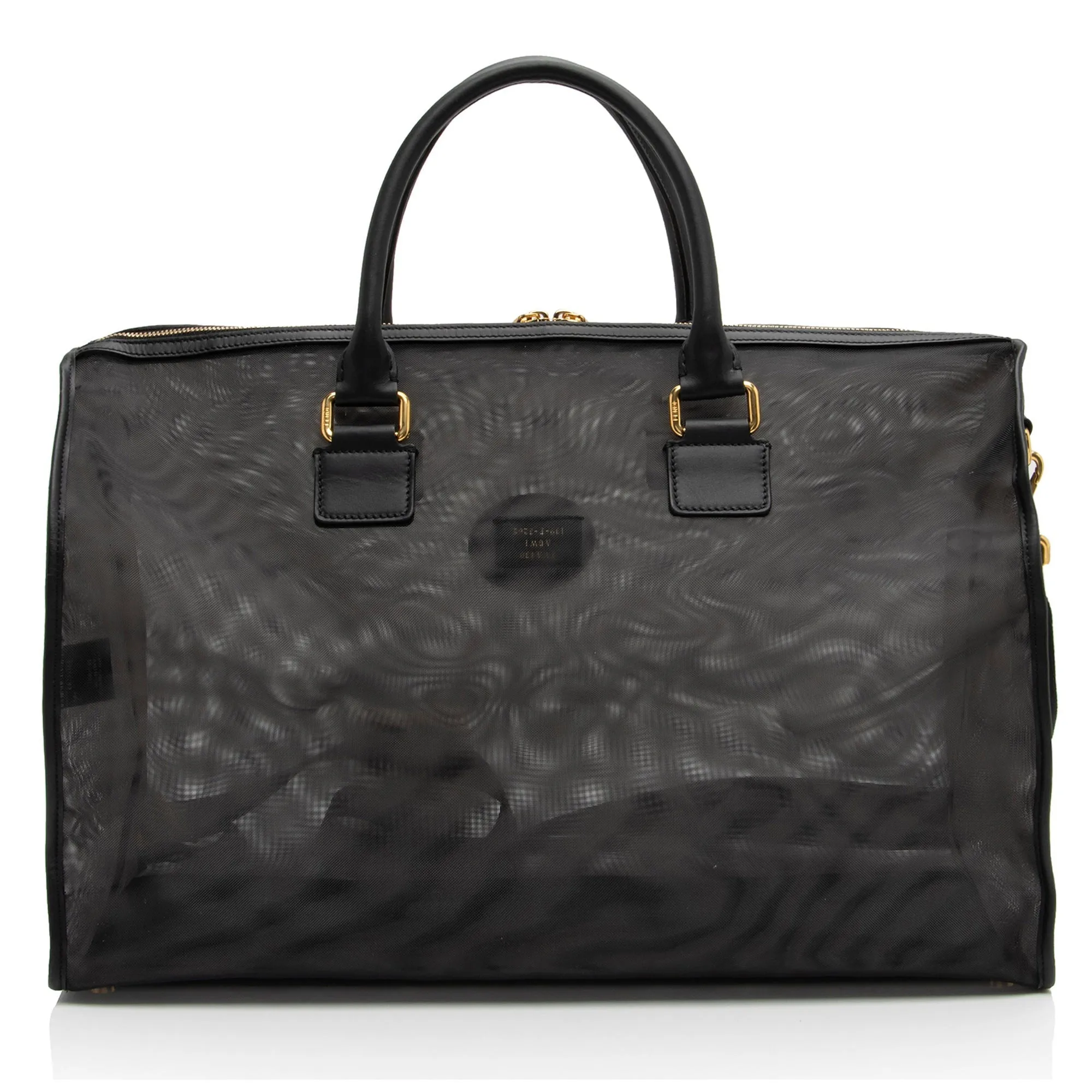 Fendi Mesh Karligraphy Duffle Bag (SHF-j6Tzdu)