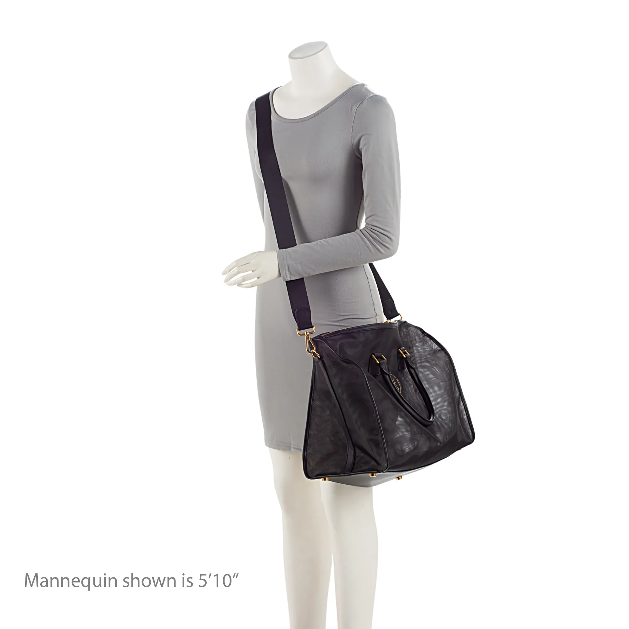 Fendi Mesh Karligraphy Duffle Bag (SHF-j6Tzdu)