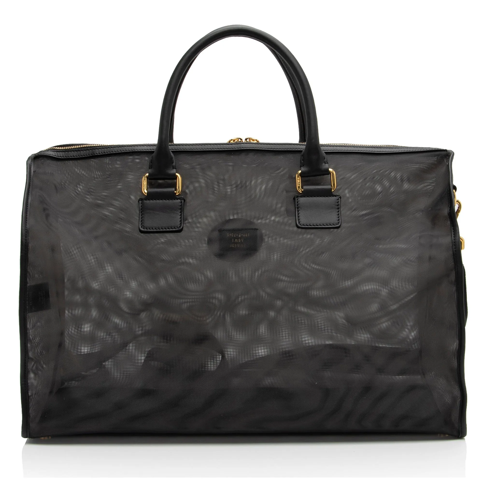 Fendi Mesh Karligraphy Duffle