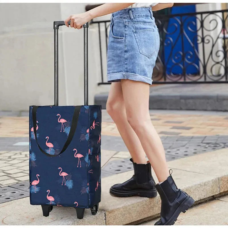 Foldable Vegetable Market Shopping Bag For Groceries