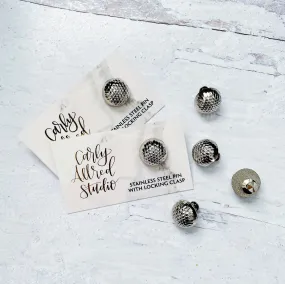 Golf Ball Lapel Pin