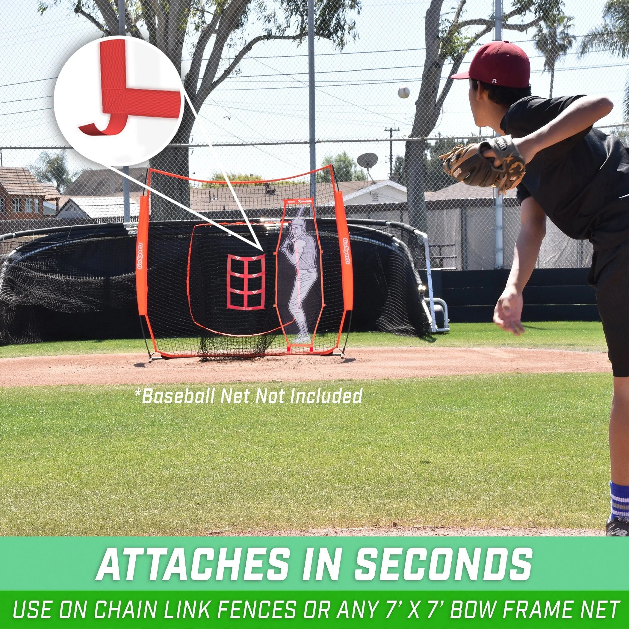 GoSports Baseball & Softball Pitching Kit