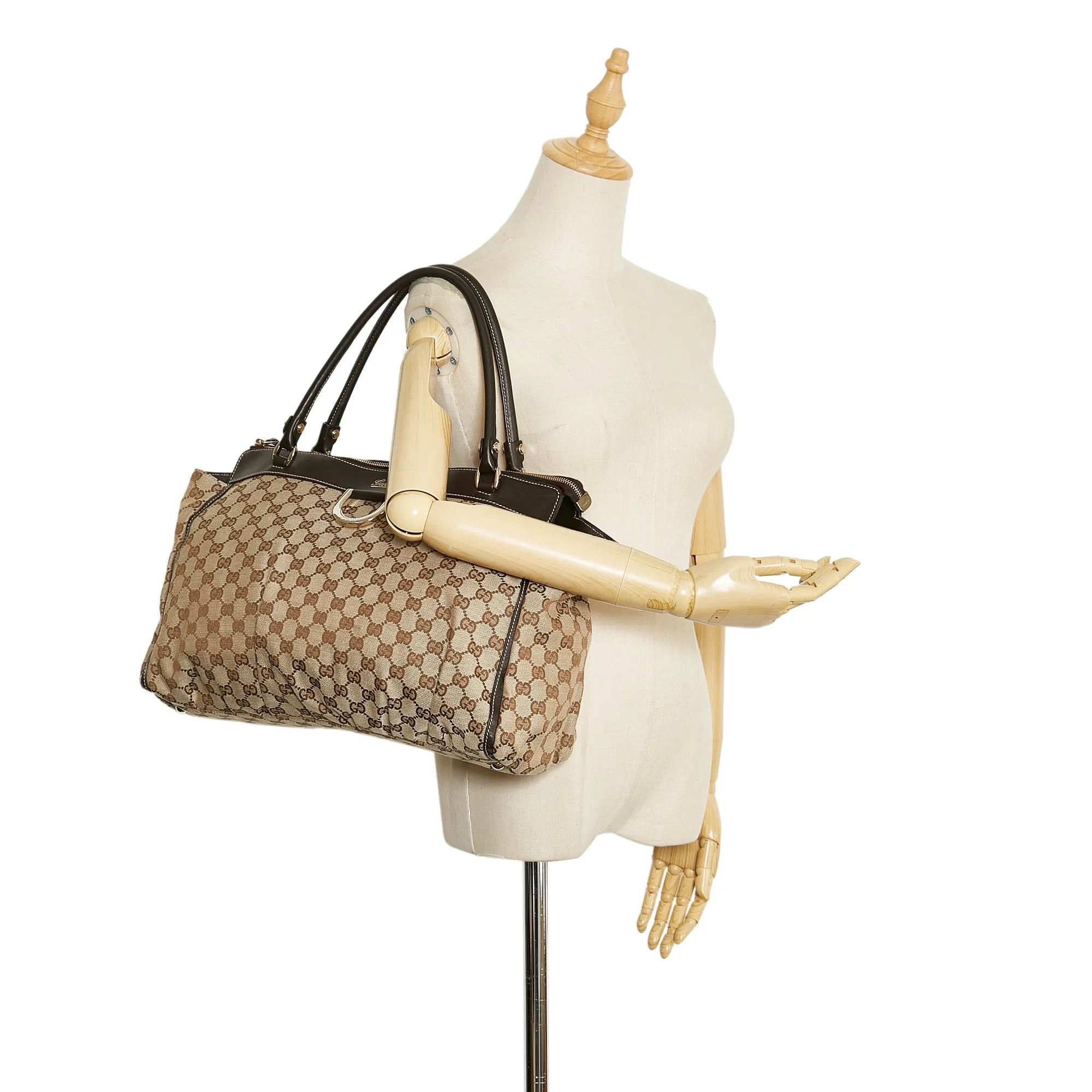 Gucci GG Canvas Abbey D-Ring Tote Tote Bag