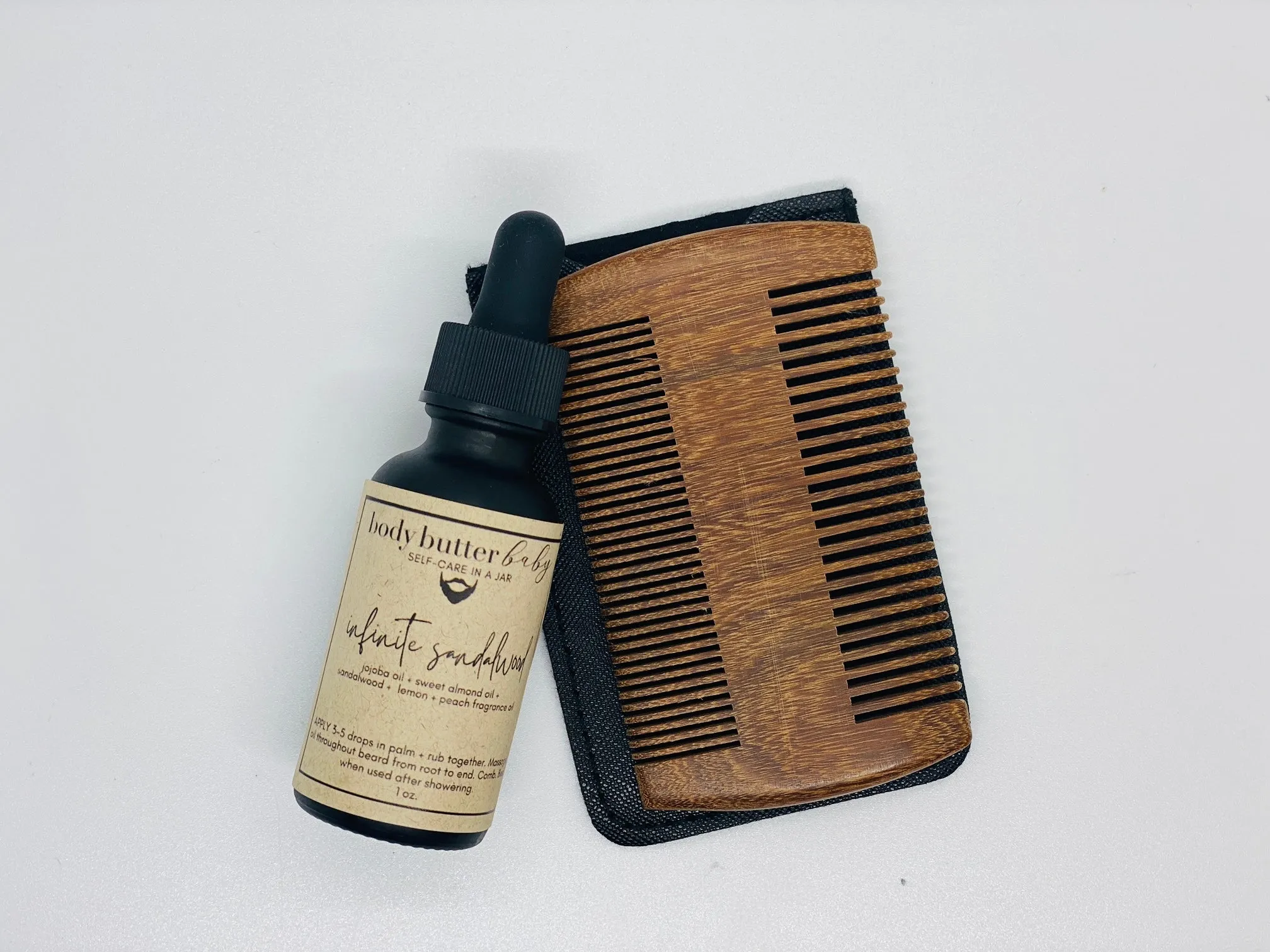 infinite sandalwood beard oil