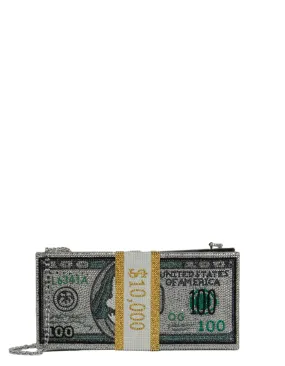 Judith Leiber Stack of 100s Cash Rich Clutch Bag