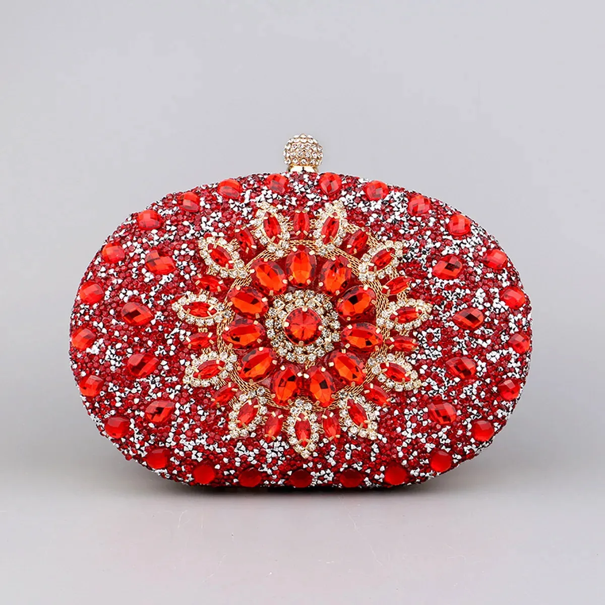 Kala Rhinestone Clutch
