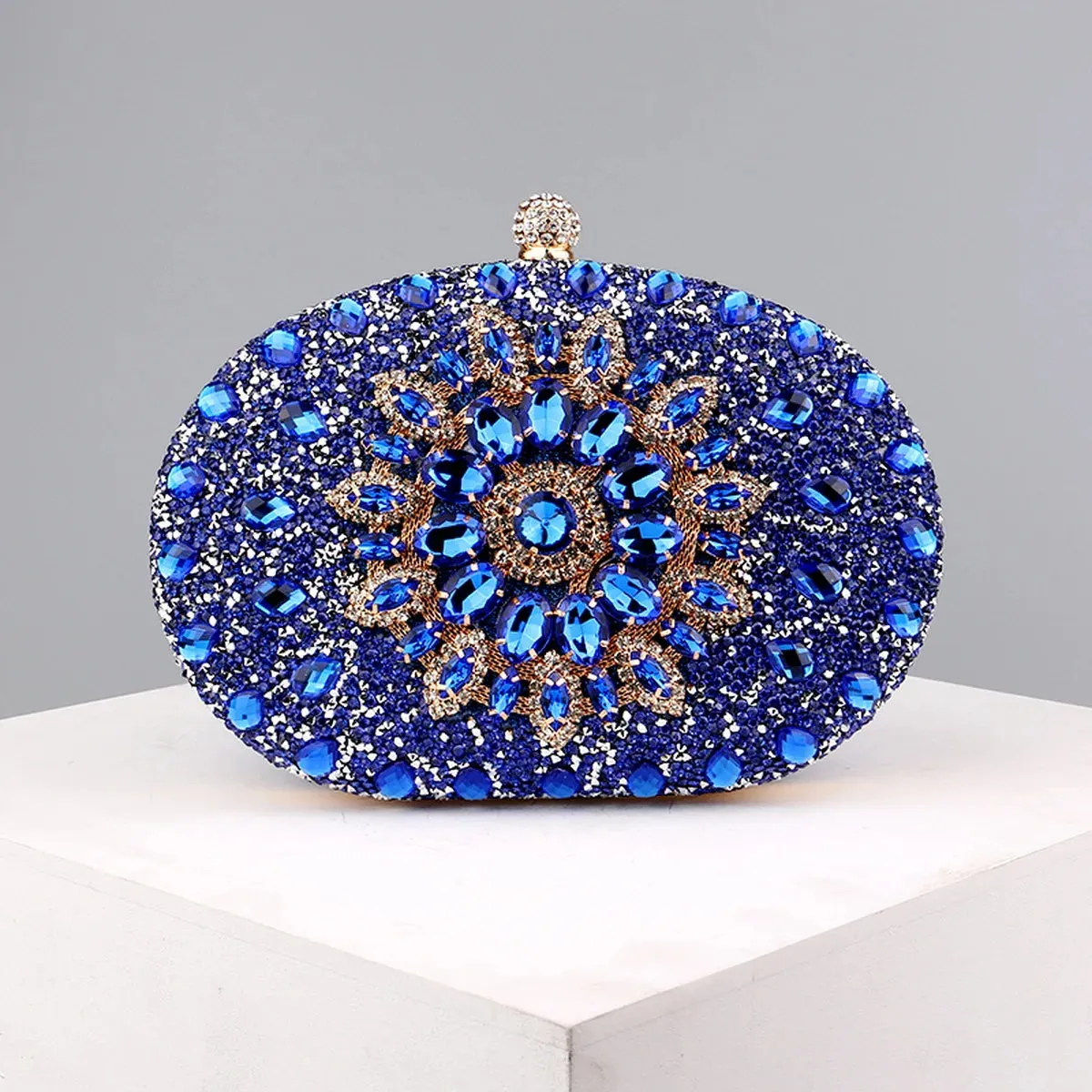 Kala Rhinestone Clutch