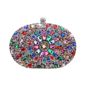 Kala Rhinestone Clutch
