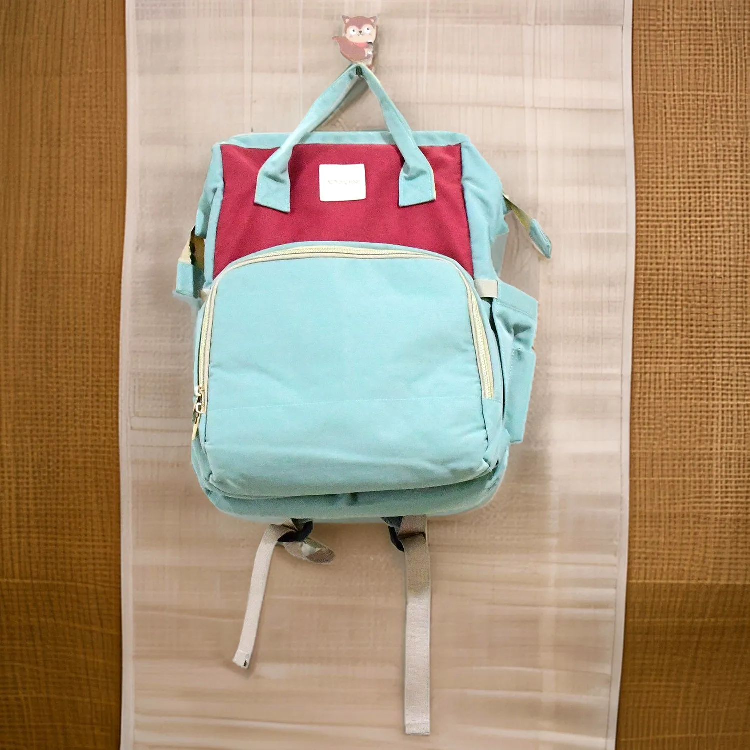 Large Capacity Mom's Backpack Diaper Bag – 17 Pockets