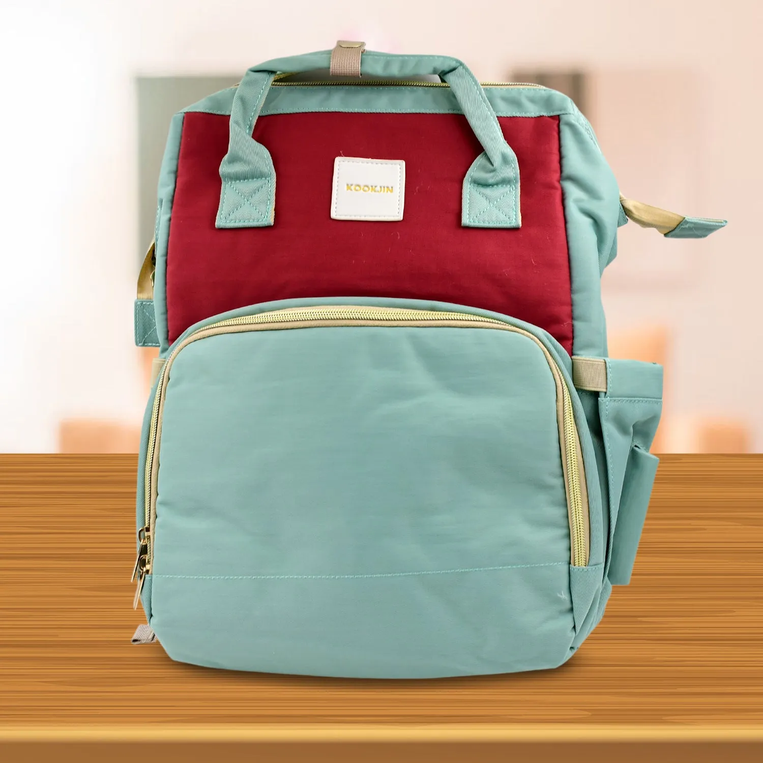 Large Capacity Mom's Backpack Diaper Bag – 17 Pockets
