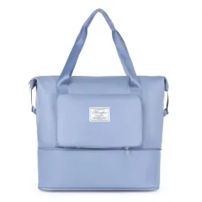 Large Capacity Travel Bag, Durable Waterproof Nylon, Lightweight, Foldable, Stylish Colors, Perfect for Travel