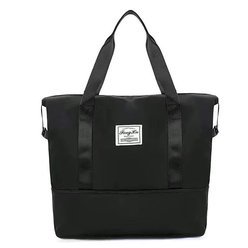 Large Capacity Travel Bag, Durable Waterproof Nylon, Lightweight, Foldable, Stylish Colors, Perfect for Travel