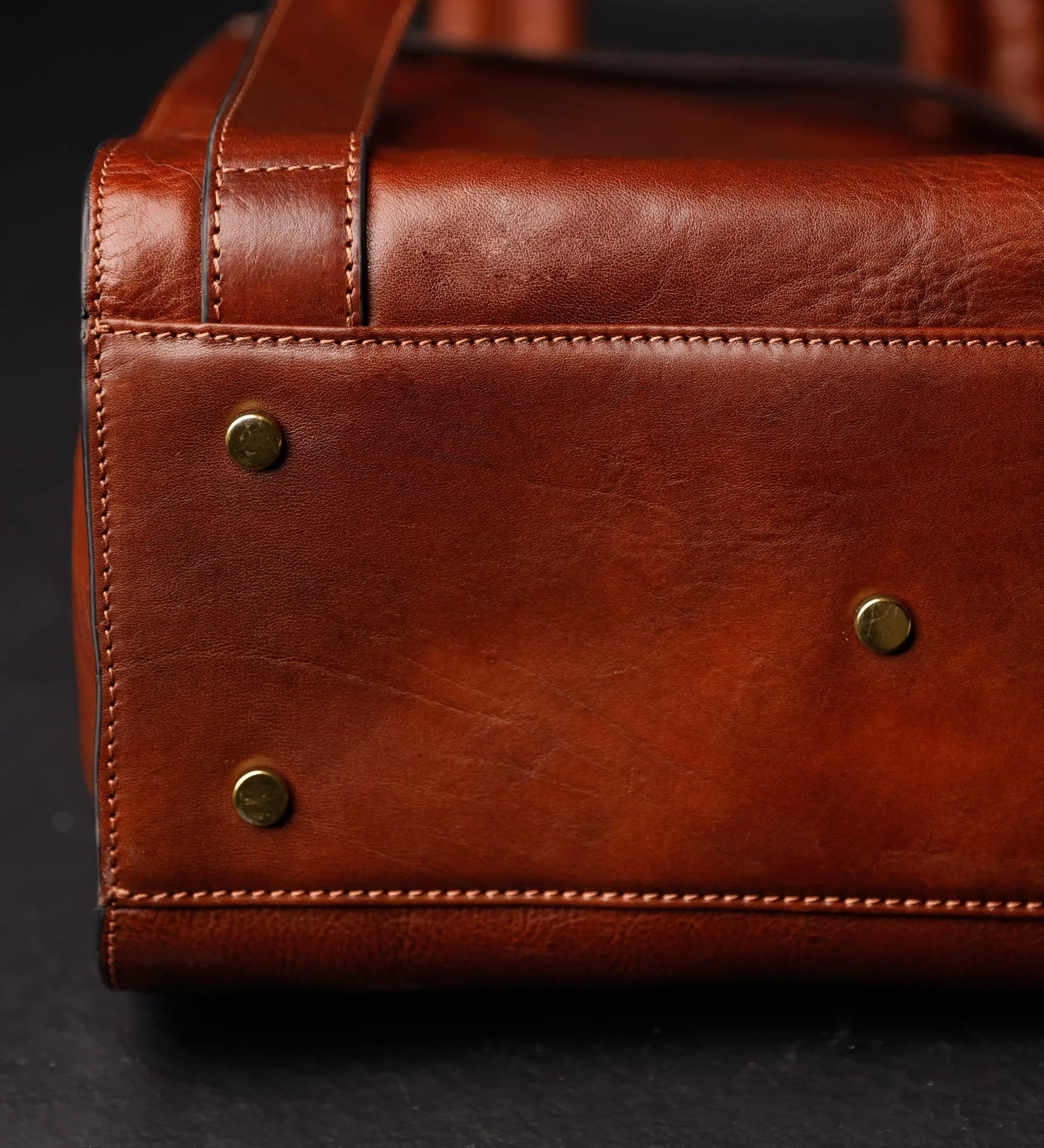 Leather Backpack - A Brief Story of Time
