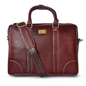 Leather Laptop Bag 36804 (BROWN)