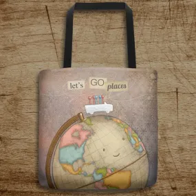 Let's Go Places Tote Bag