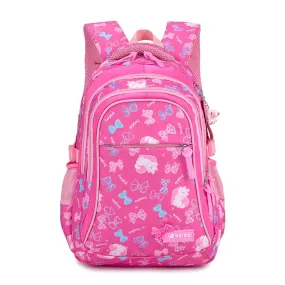 Litthing Waterproof Children School Bags Kids Printing Princess Set for Girls With Lunch Bag,Pencil Case